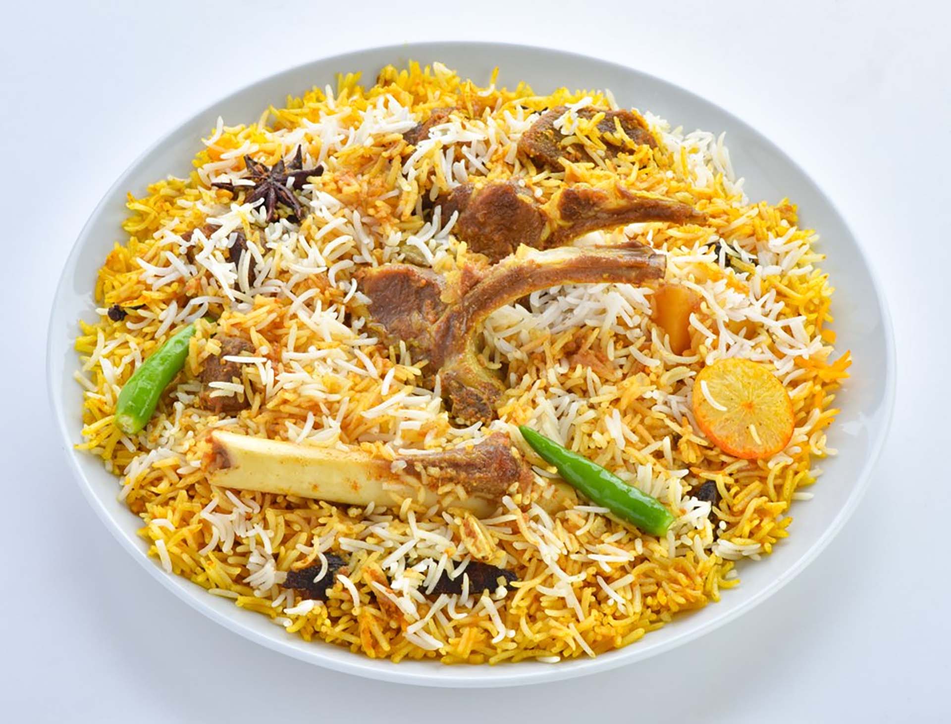 Goat Biryani Yummy by Friends Indian Cuisine